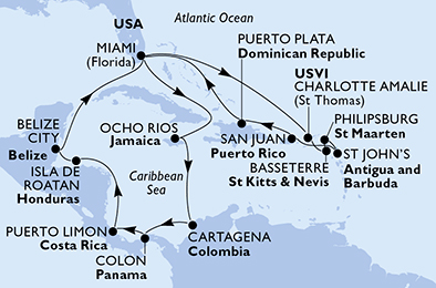 Route map