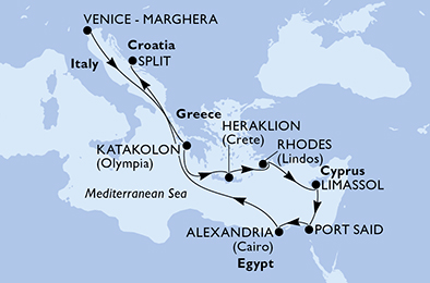 Route map